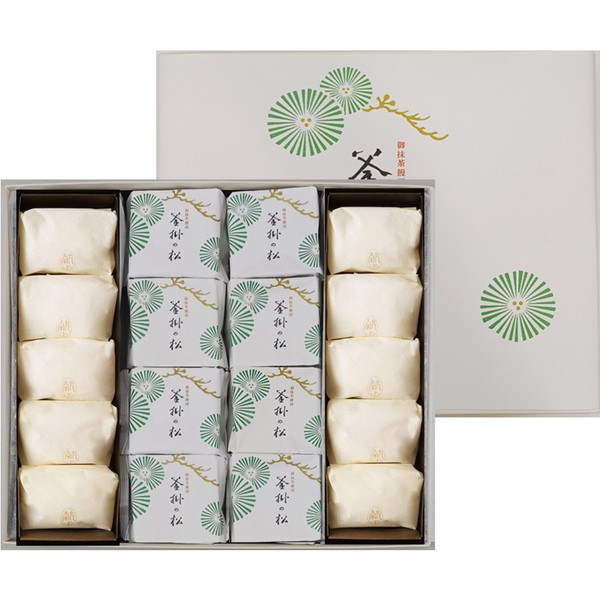 [石村萬盛堂] 献上鶴乃子・釜掛の松詰合せ　大