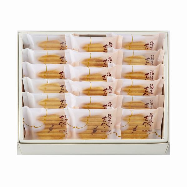 [宗家 源 吉兆庵] 福渡せんべい（18枚入） [FS-33]
