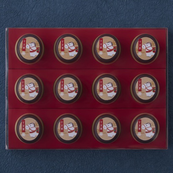 [京菓匠　笹屋伊織] 干支菓(午)