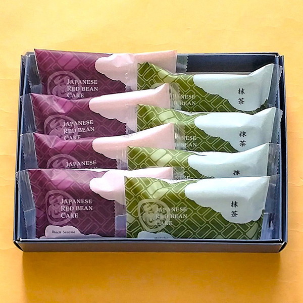 [京菓匠　笹屋伊織] JAPANES　RED BEAN CAKE　黒ごま・抹茶