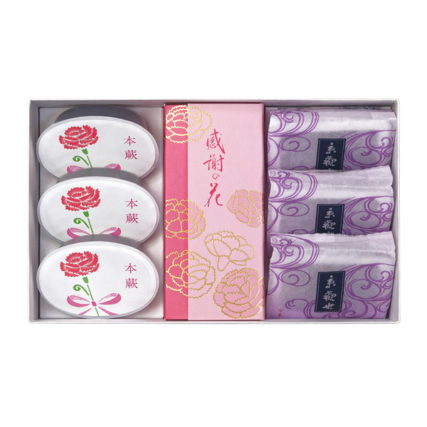 [鶴屋吉信] 名菓撰（感謝の花）7個入(TMK-7)