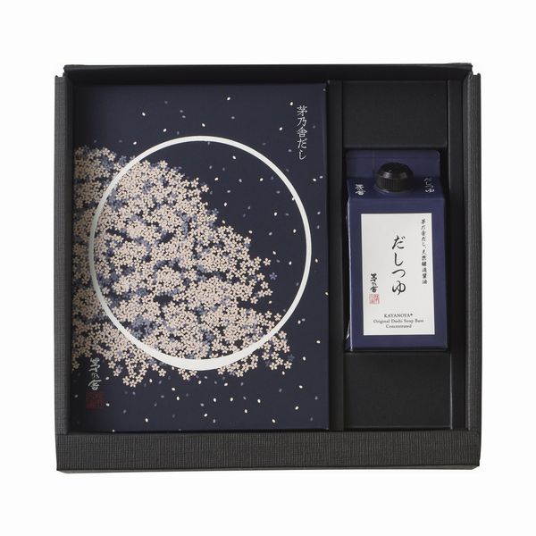 [茅乃舎] 桜柄だし・だしつゆギフト