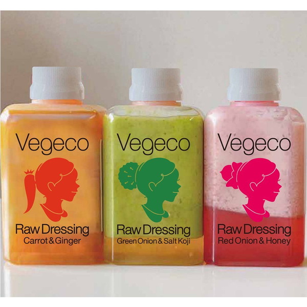 [ベジコ] Vegeco　飲みたくなる生ドレッシング　３種セット