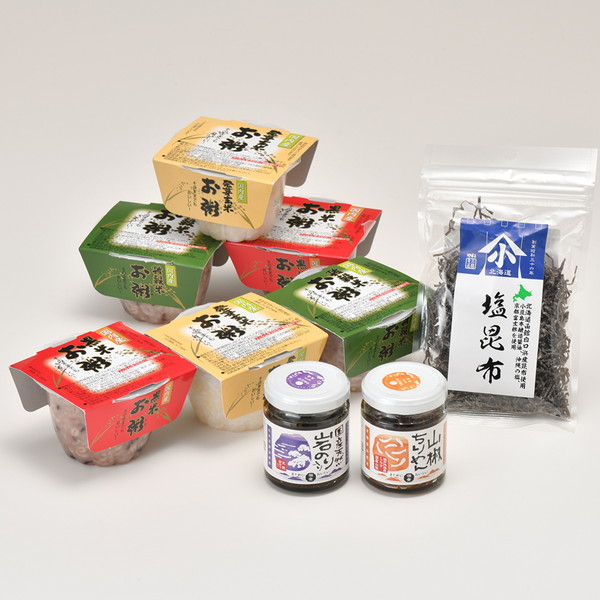 [コダマ健康食品] 国産お粥と佃煮セット