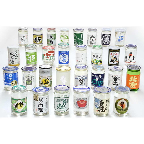 [新潟県酒類販売] にいがた地酒ワンカップ30本セット