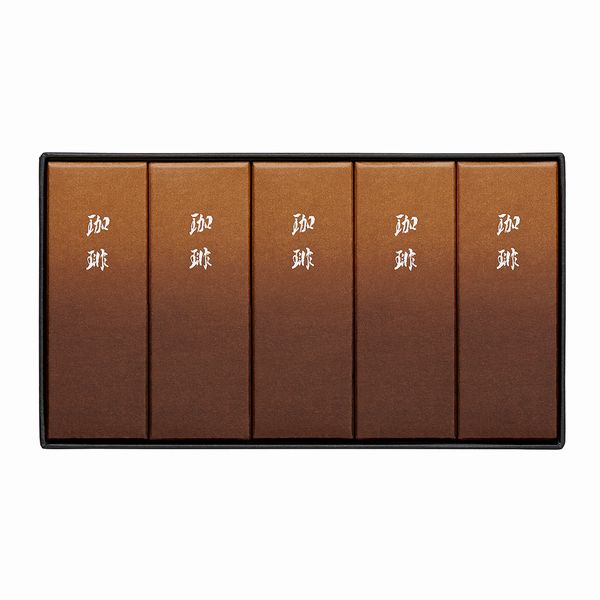 [とらや]小形羊羹珈琲5本入[KO-5]