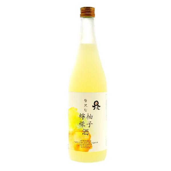 [佐藤焼酎製造場]贅沢な柚子檸檬酒（720ｍｌ、化粧箱入り）