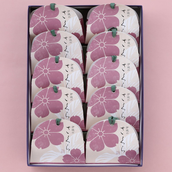 [京菓匠　笹屋伊織] 伊織のさくら 10個入