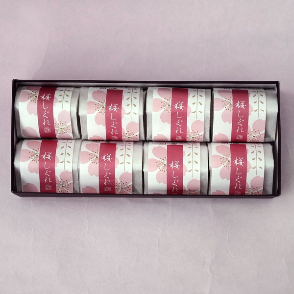 [京菓匠　笹屋伊織] 桜しぐれ 8個入