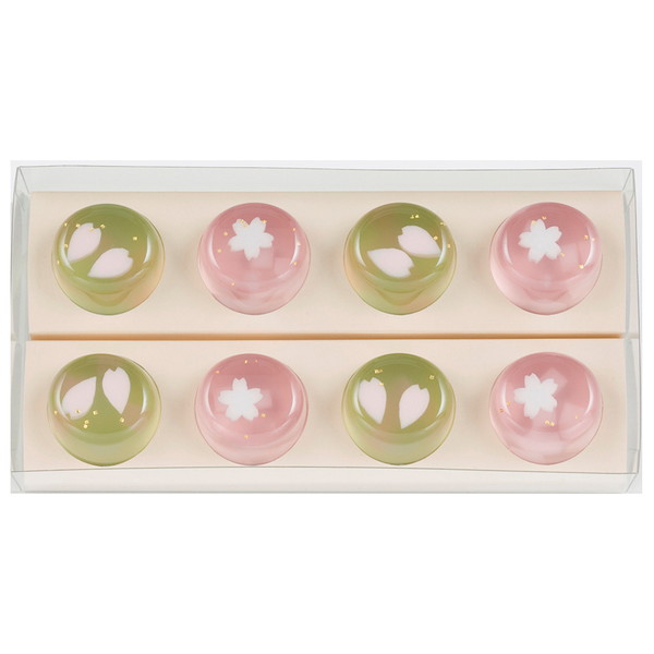 [京菓匠　笹屋伊織] 桜ゼリー ８個入