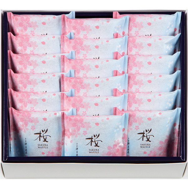 [宗家 源 吉兆庵] 桜ヴァッフェル（18入） [FSS-34]