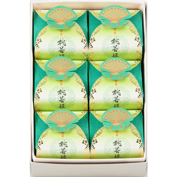 [宗家 源 吉兆庵] 桃若姫（6入） [MW-22]