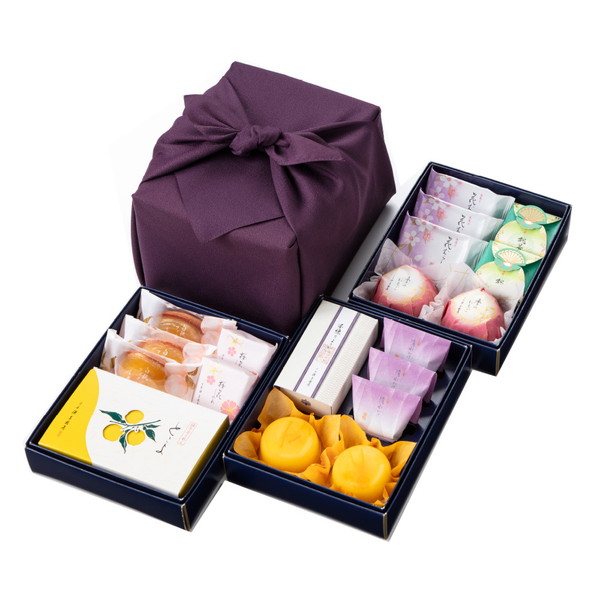 [宗家 源 吉兆庵] 季節の果泉 春（三段） [KKH-7]