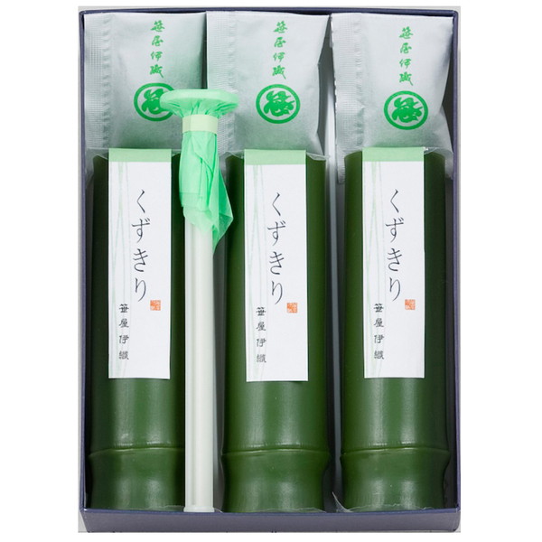 [京菓匠　笹屋伊織] くずきり(3本入）