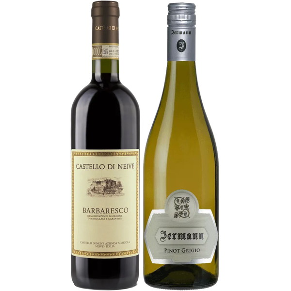 [ＷＩＮＥ古武士屋] イタリア紅白ワイン２本セット ギフト箱付き