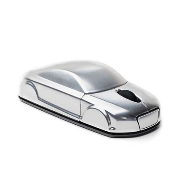 無線マウス　AUDI　アウディ シルバー