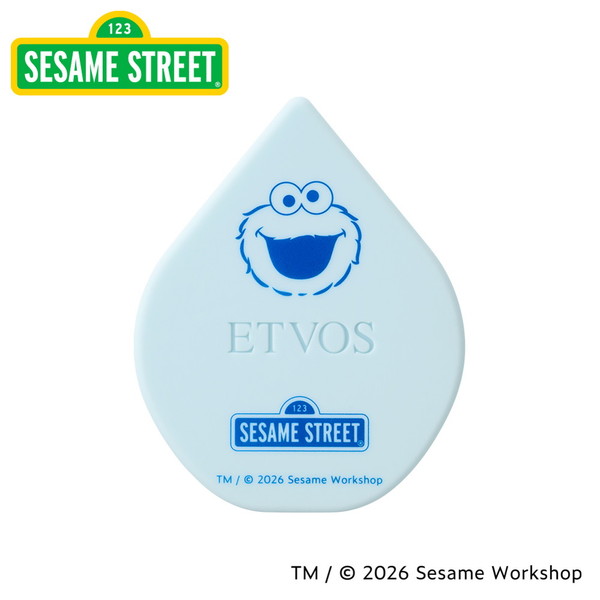 [エトヴォス] リラクシングマッサージブラシ　ハード クッキーモンスター [4580682137516]