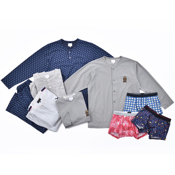 [有名ブランド] ＜紳士ナイティ・肌着＞ラッキーパックA M