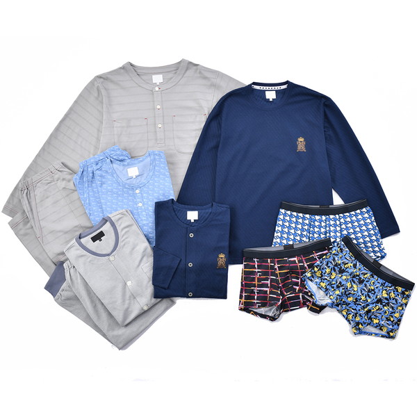 [有名ブランド] ＜紳士ナイティ・肌着＞ラッキーパックC L