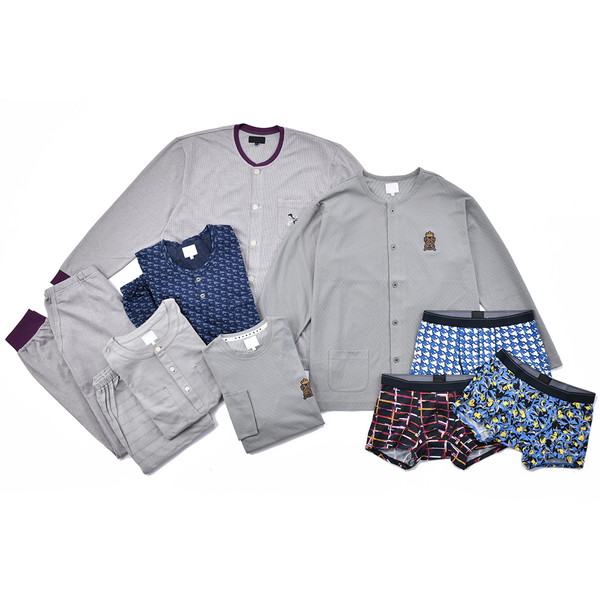 [有名ブランド] ＜紳士ナイティ・肌着＞ラッキーパックD L