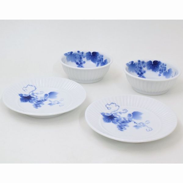 [深川製磁] ブルーワイナリー セットＡ 1万円