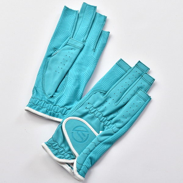 [kasco] パレットレディス 指先カット（両手） ターコイズ M