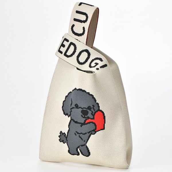 [M&CO.] トイプードル　 グレー