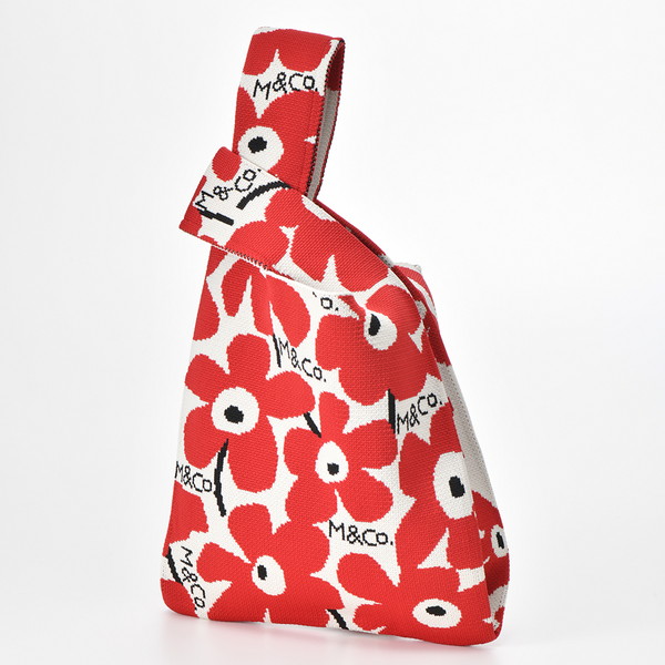 [M&CO.] ロゴ/フラワー レッド