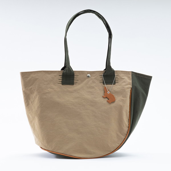 [リアルスタンダードライフ] Lumie HELMETBAG ベージュ/グレー