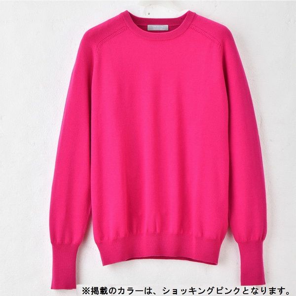 [スムース] クルーネックセーター 31色　1-5
