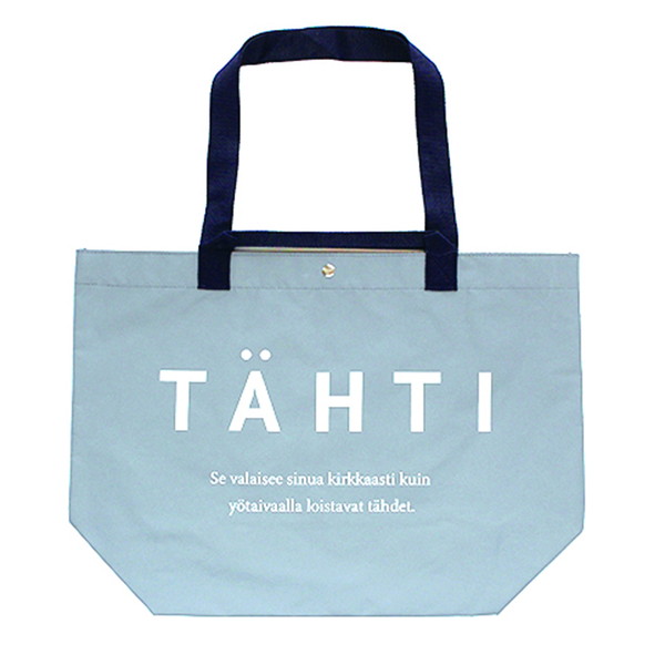 [TAHTI/タハティ] エコバッグ シルバー