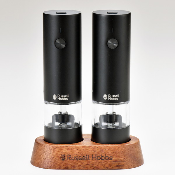 [Russell 　Hobbs] 充電式ミル　ソルト＆ペッパー　ミニ ブラック