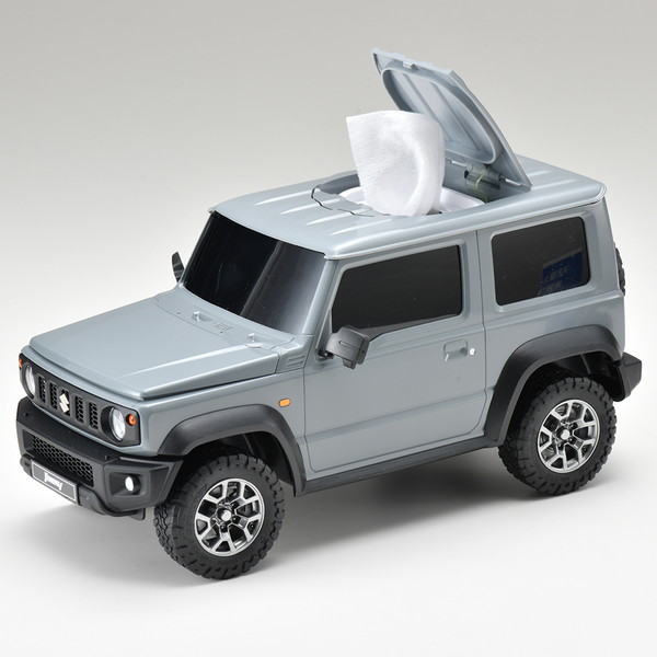 ウェットティッシュケース　ジムニーシエラ グレー