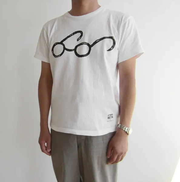 [クラスカ] Tシャツ べスのメガネ Ｓサイズ ホワイト