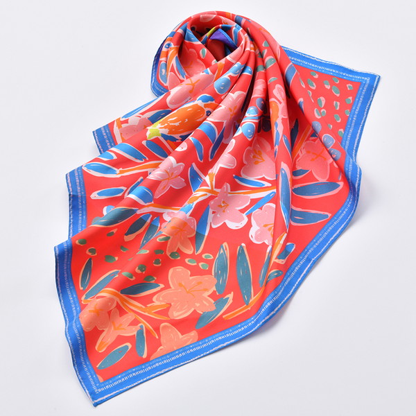 スカーフ ピンク