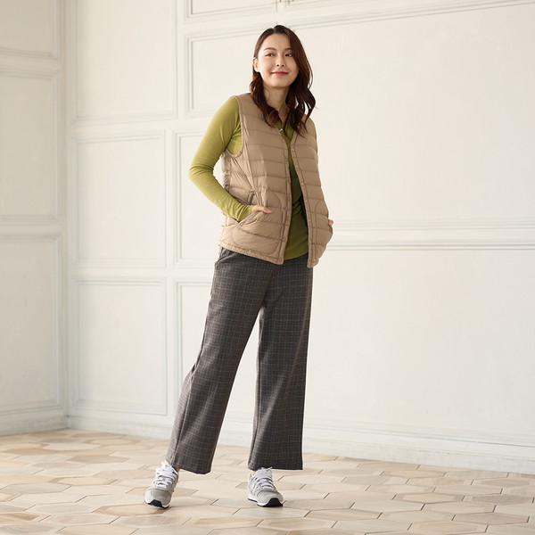 [パレ・フタバ] パンツ(365/05) ベージュ