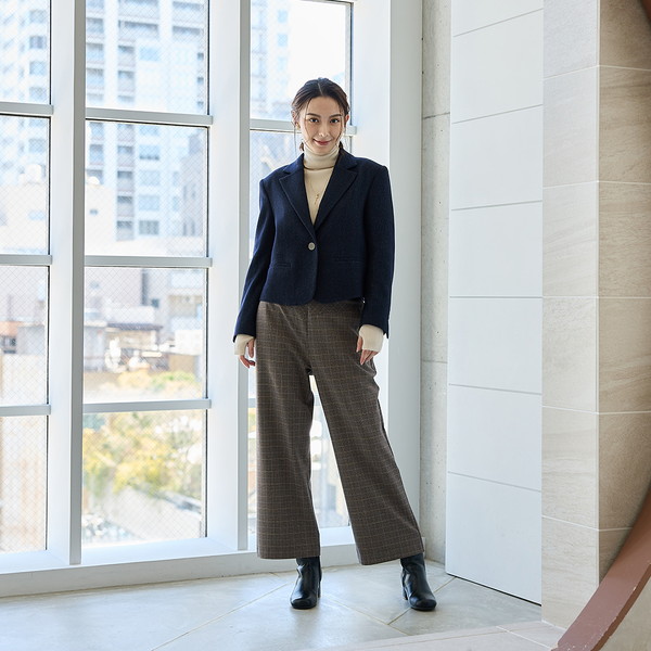 [パレ・フタバ] パンツ(365/29) キャメル