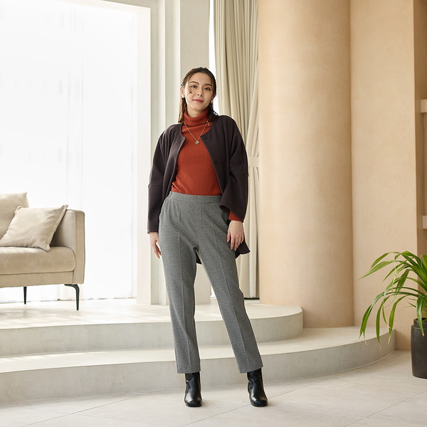 [パレ・フタバ] パンツ(506) グレンチェック