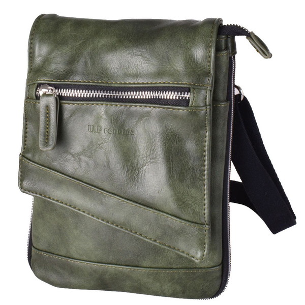 [U.P　renoma] ショルダーバッグ（縦型） グリーン