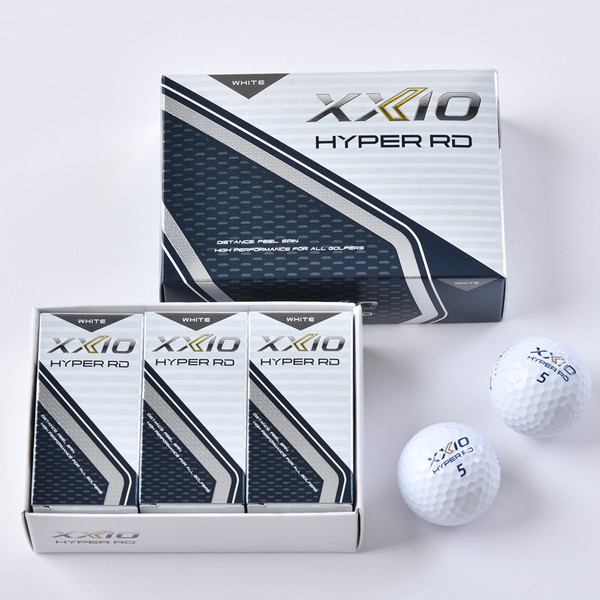 [XXIO] XXIO HYPER RD ボール 半ダース ホワイト