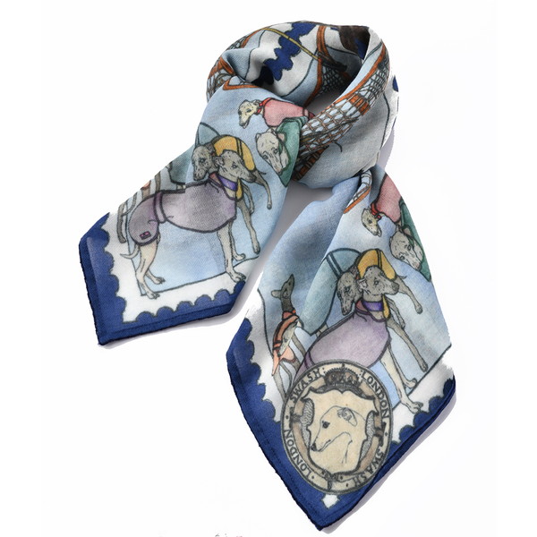 [SWASH LONDON] シルクウールストール 74