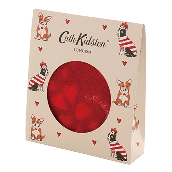 [キャス キッドソン] パッケージ入りタオルハンカチ アイボリー