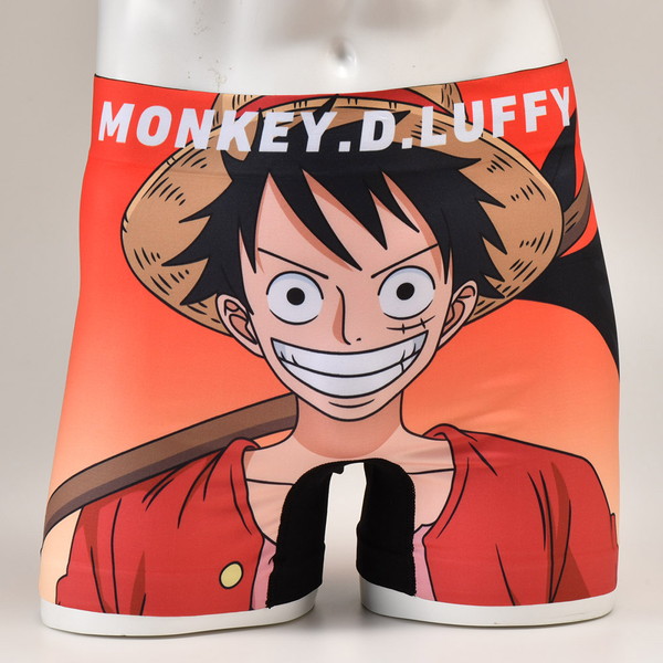 [ONE PIECE] ボクサーブリーフ ルフィ メンズ M