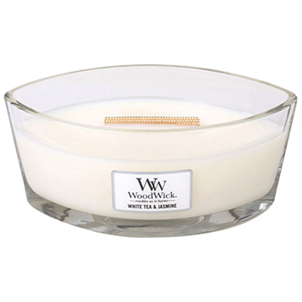 [WoodWick] ハースウイックキャンドル ホワイトティー＆ジャスミン