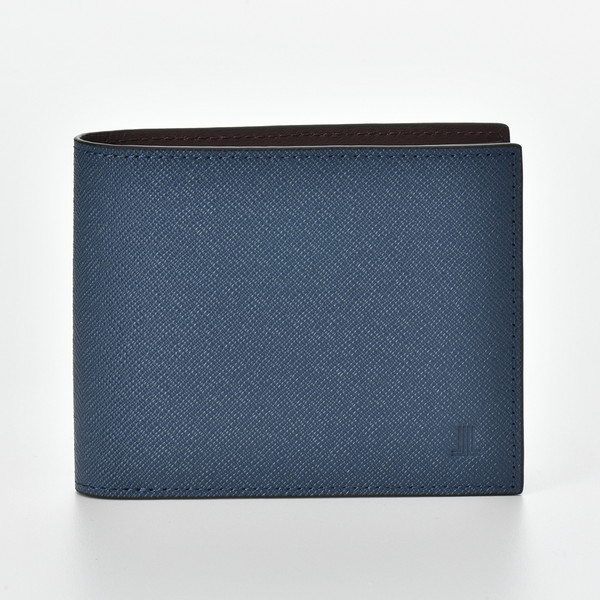 [ランバンコレクション]折財布　(ブルー)