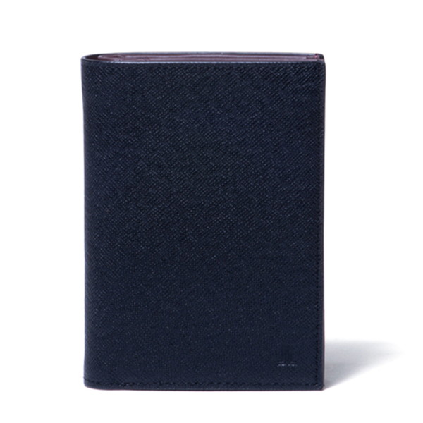 [ランバンコレクション]折財布（中）　(ブラック)
