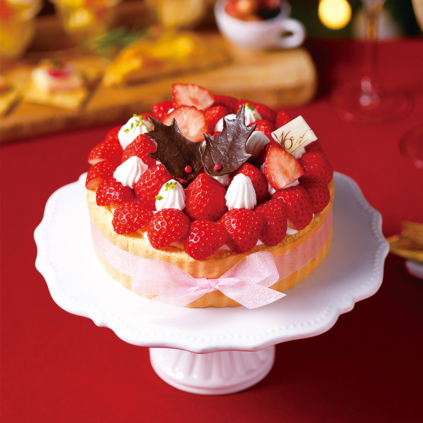 【店頭受取】[フランス菓子 16区] シャルロット・フレーズ・クリスマス