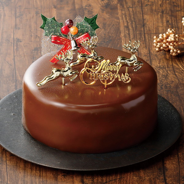 【店頭受取】[チョコレートショップ] Xmasふんわりザッハトルテ