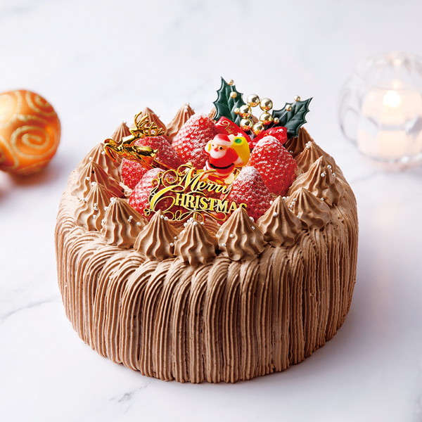 【店頭受取】[西鉄グランドホテル] 苺のチョコレートクリスマス
