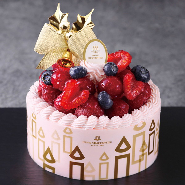 【店頭受取】 [アンリ・シャルパンティエ]X_ザ・ショートケーキ[魅惑のフランボワーズ＆ブルーベリー]G